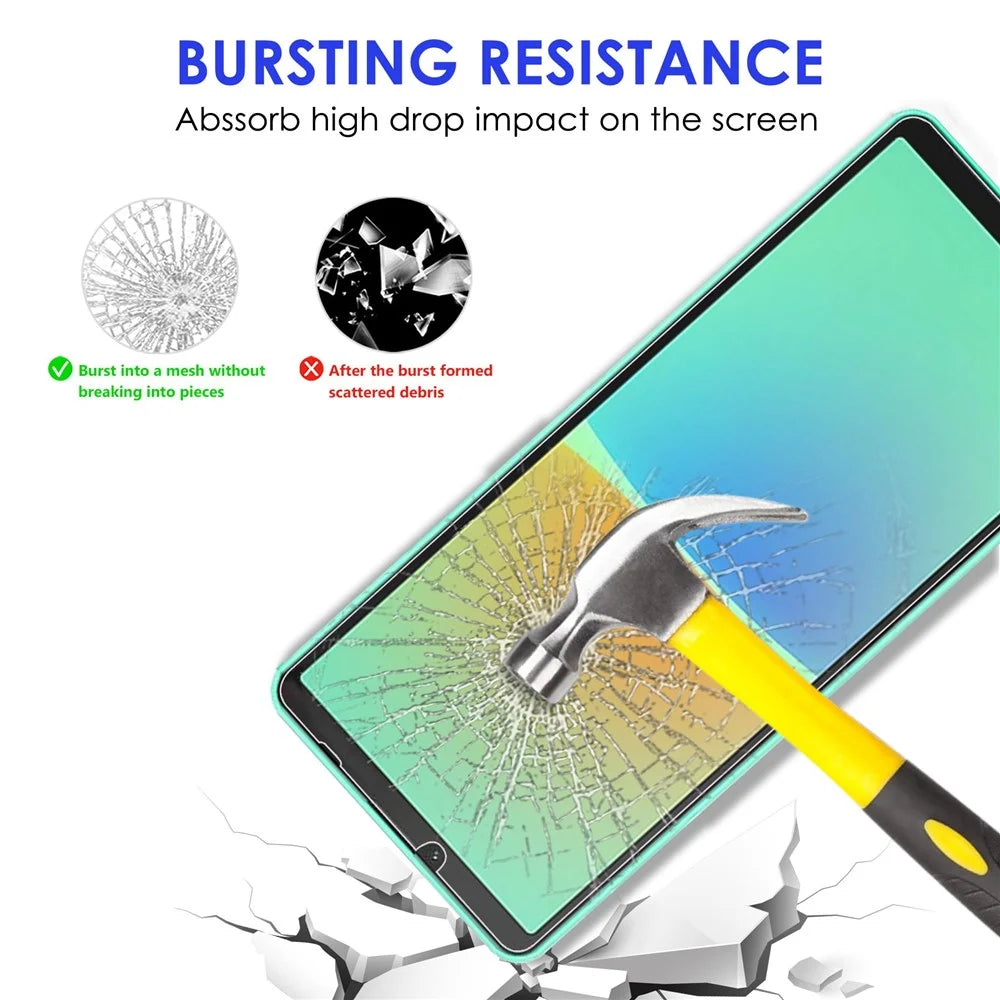 For Sony Xperia 10 IV Premium HD Clarity 2.5D Bursting-resistant Protector Anti-oil Tempered Glass Screen Film - 3