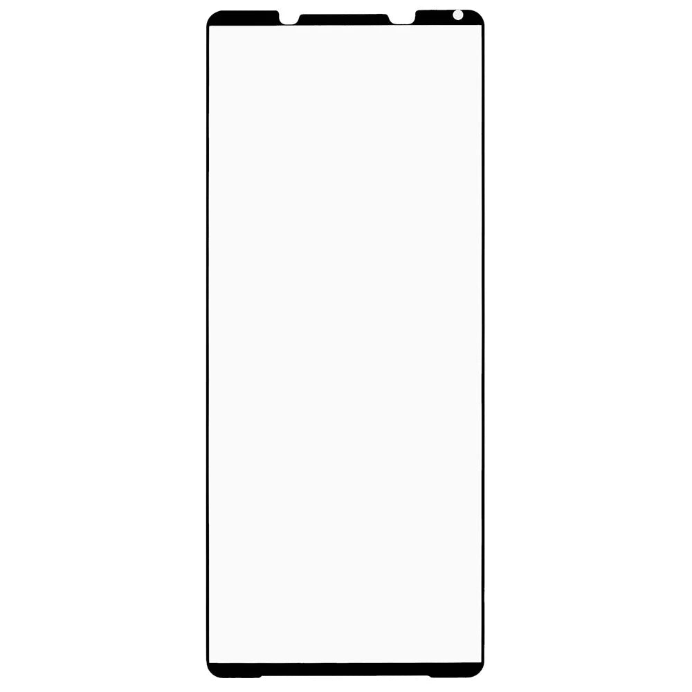 For Sony Xperia 1 IV Silk Printing Tempered Glass Film Full Covering Anti-dust Full Glue Phone Screen Protector - 2