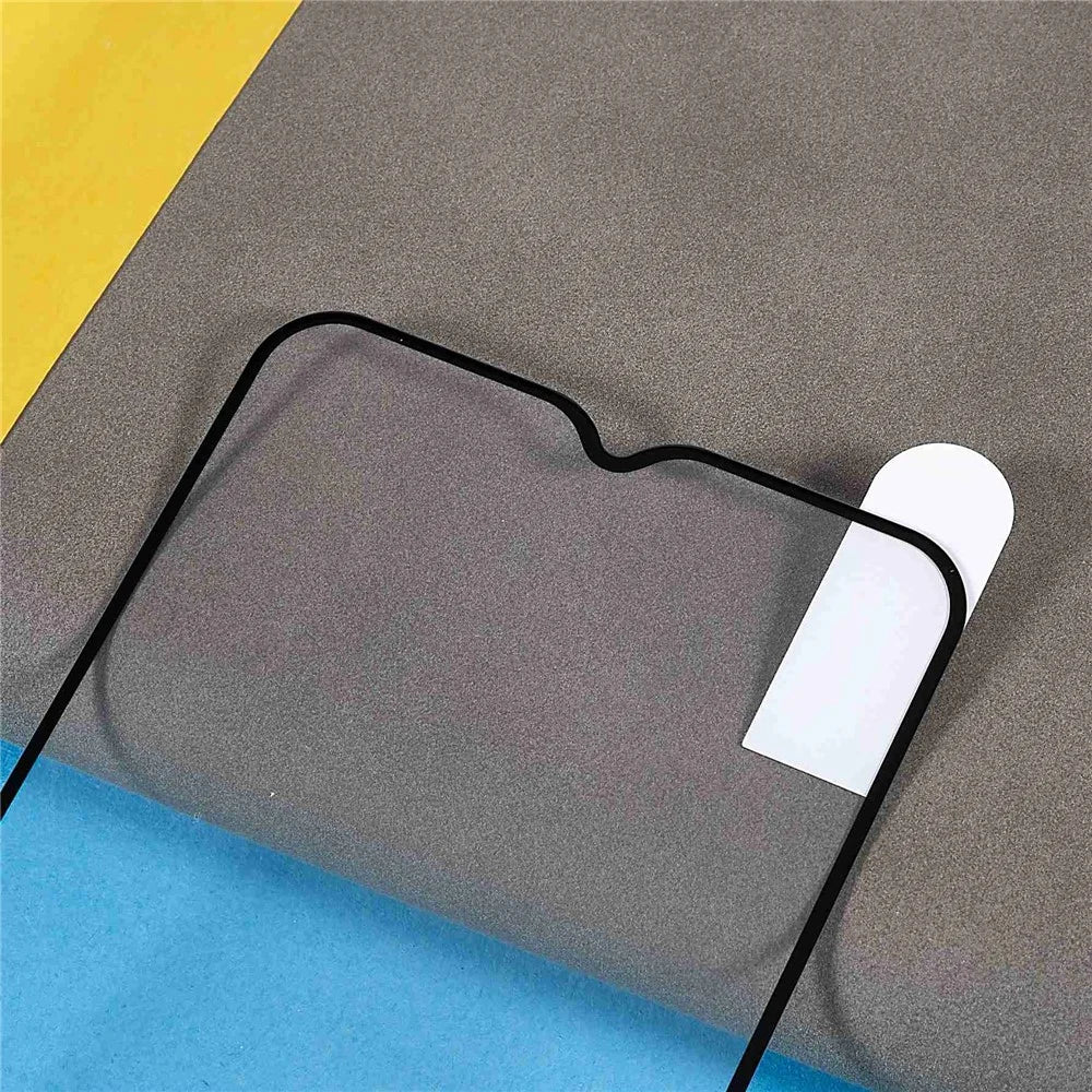 For Realme C35 Full Glue Mobile Phone Screen Protector Full Covering Anti-scratch Silk Printing Tempered Glass Film - 4