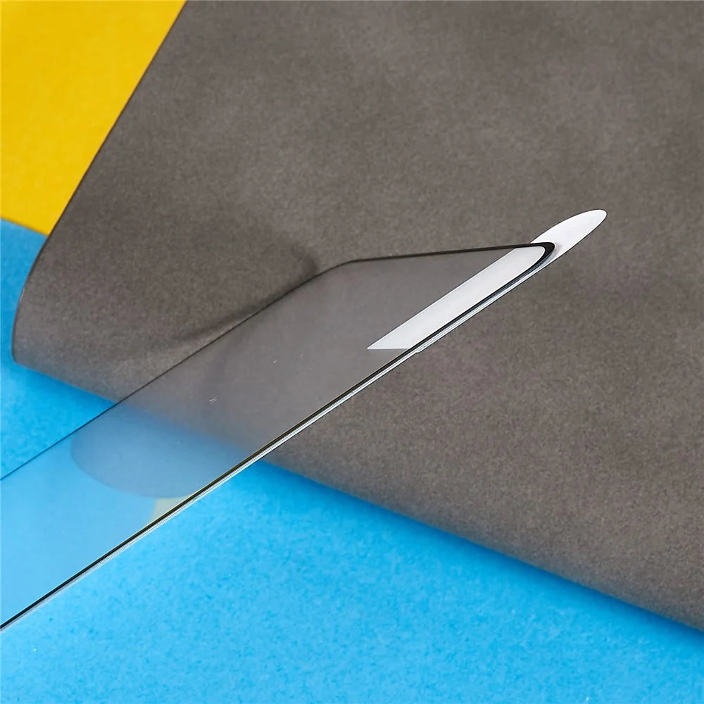 For Oppo Reno7 4G Silk Printing Tempered Glass Film HD Clarity Full Coverage Scratch Resistant Full Glue Screen Protector - 7