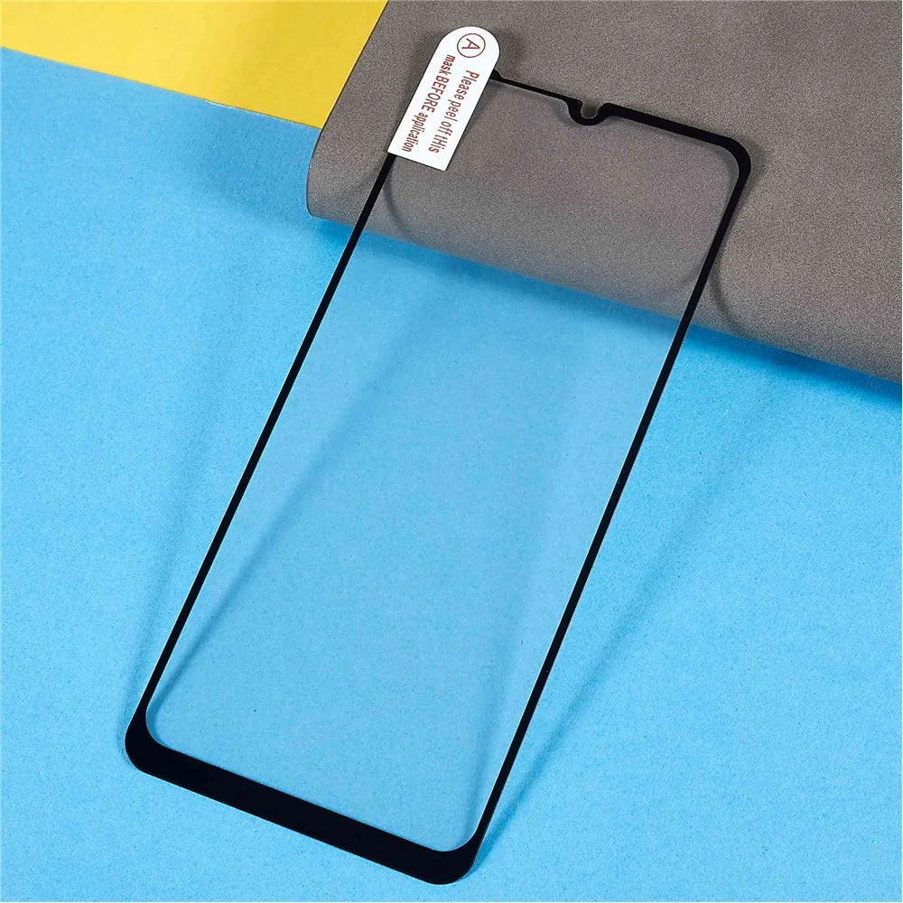 For Samsung Galaxy M23 5G/F23 5G HD Clear Silk Printing Tempered Glass Film Full Coverage Scratch Resistant Full Glue Screen Protector - 6
