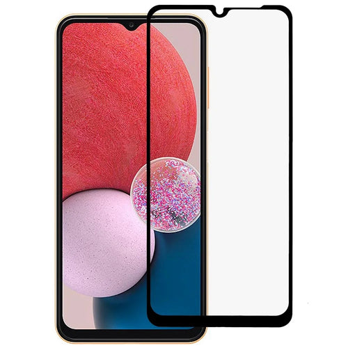 For Samsung Galaxy A13 4G Full Covering Anti-dust Full Glue Phone Screen Protector Silk Printing Tempered Glass Film - 1