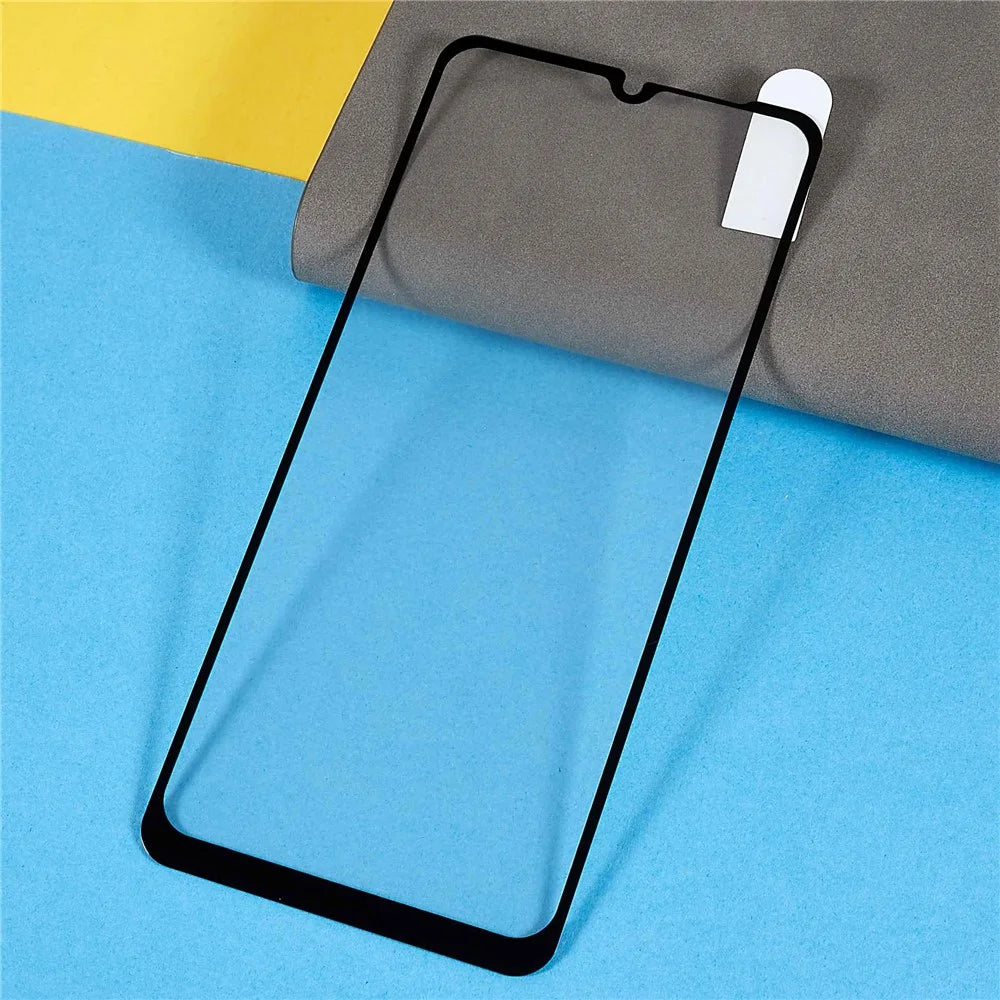For Samsung Galaxy A13 4G Full Covering Anti-dust Full Glue Phone Screen Protector Silk Printing Tempered Glass Film - 3