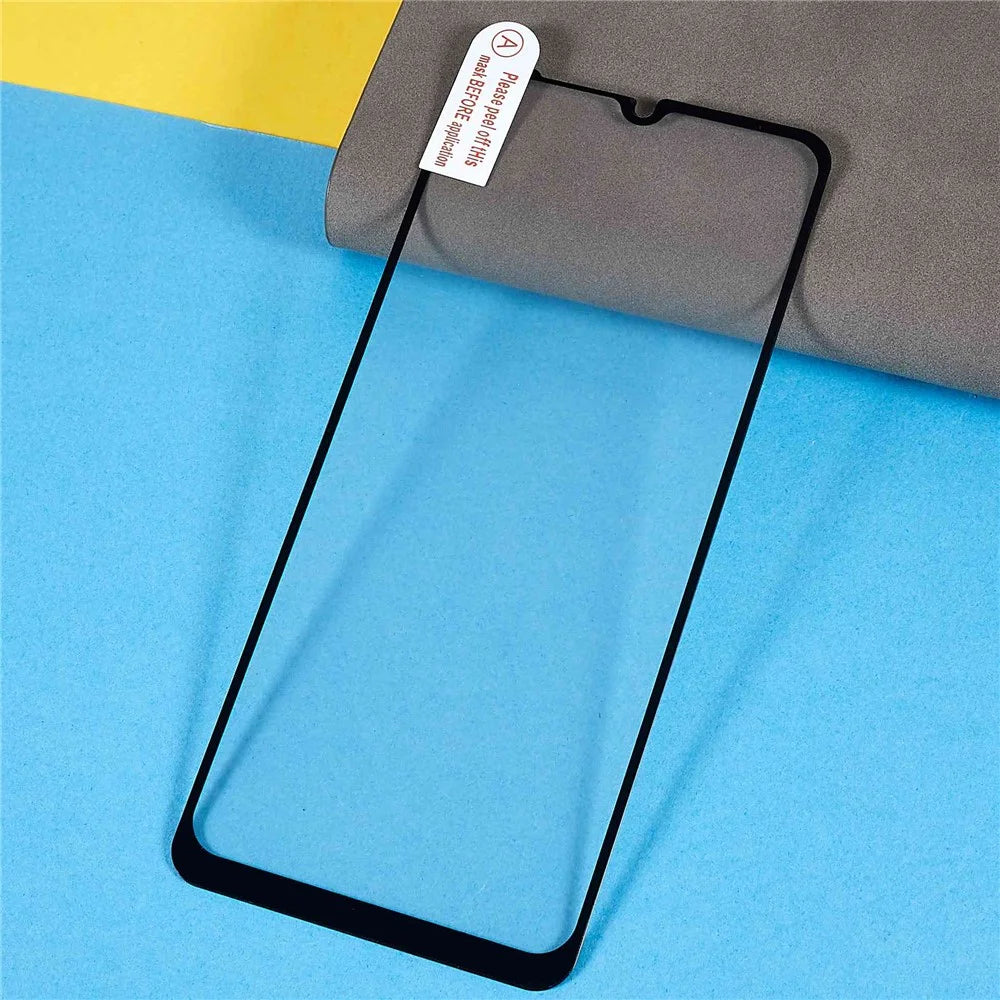 For Samsung Galaxy A13 4G Full Covering Anti-dust Full Glue Phone Screen Protector Silk Printing Tempered Glass Film - 6