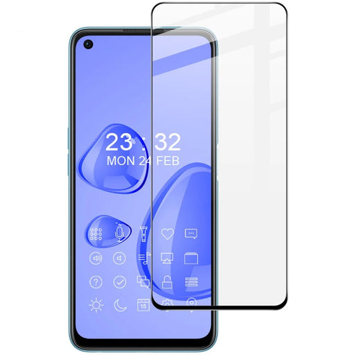 IMAK Pro+ Series Screen Protector for Oppo A96 4G 9H Tempered Glass Screen Protector Full Coverage Full Glue Scratch Resistant Guard Film - 1