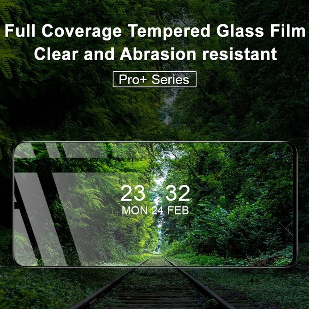 IMAK Pro+ Series Screen Protector for Oppo A96 4G 9H Tempered Glass Screen Protector Full Coverage Full Glue Scratch Resistant Guard Film - 3