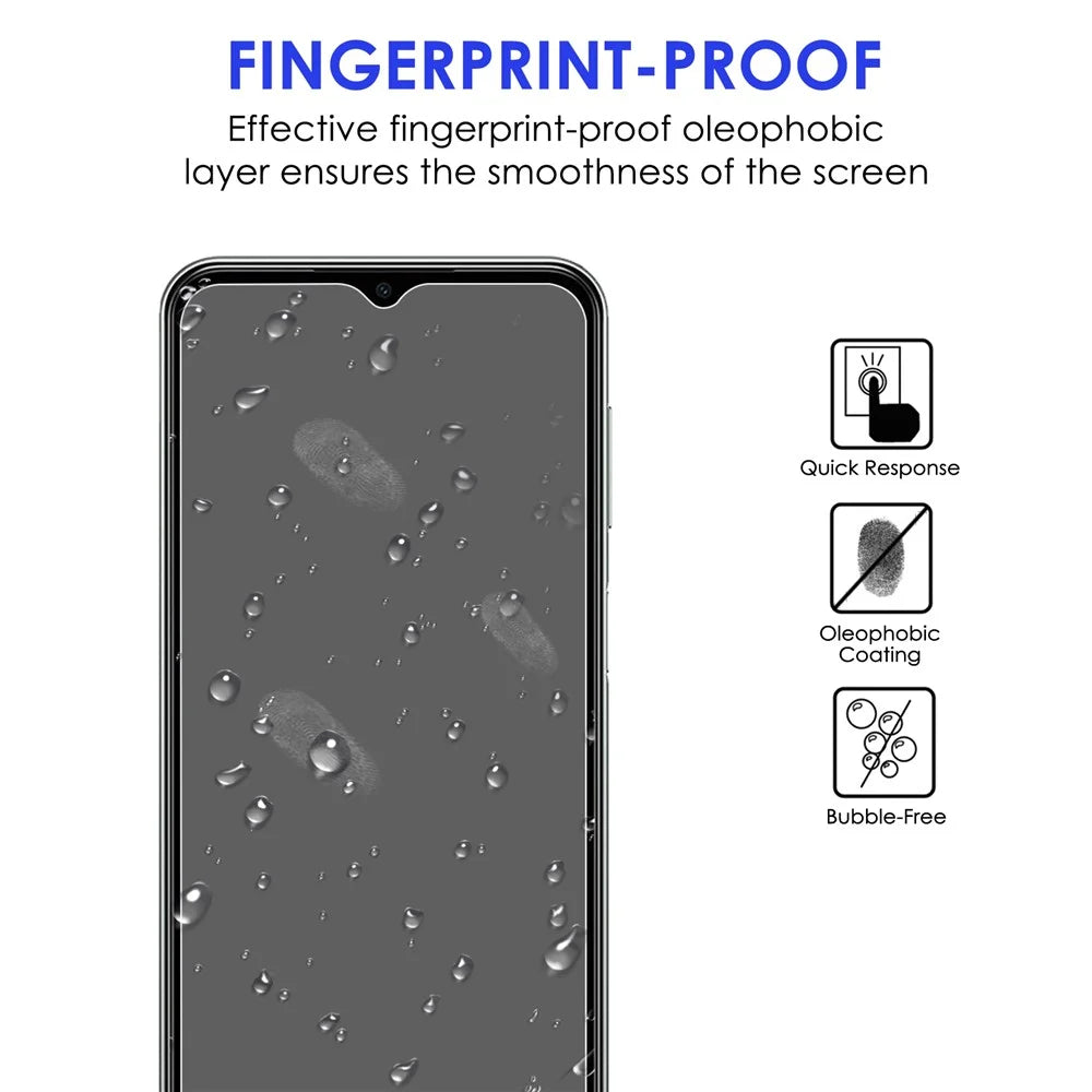 For Samsung Galaxy A23 5G (Global Version) / 4G 2.5D Arc Edge Protection Tempered Glass Film Edge HD Clear Anti-Scratch Screen Protector - 2