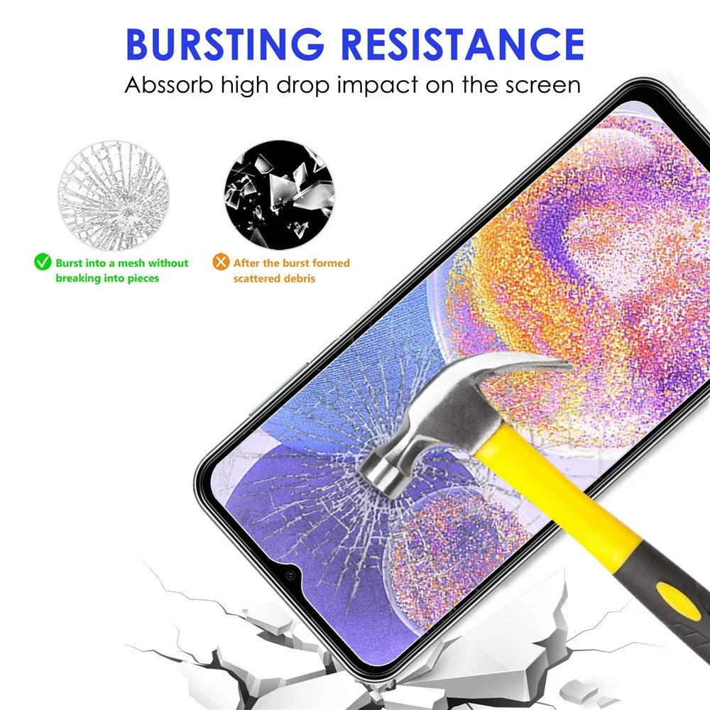 For Samsung Galaxy A23 5G (Global Version) / 4G 2.5D Arc Edge Protection Tempered Glass Film Edge HD Clear Anti-Scratch Screen Protector - 3