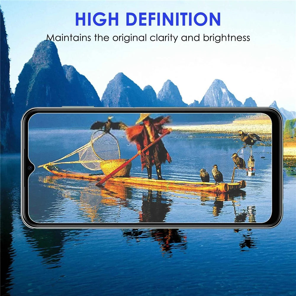 For Samsung Galaxy A23 5G (Global Version) / 4G 2.5D Arc Edge Protection Tempered Glass Film Edge HD Clear Anti-Scratch Screen Protector - 4