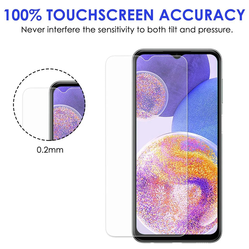 For Samsung Galaxy A23 5G (Global Version) / 4G 2.5D Arc Edge Protection Tempered Glass Film Edge HD Clear Anti-Scratch Screen Protector - 6
