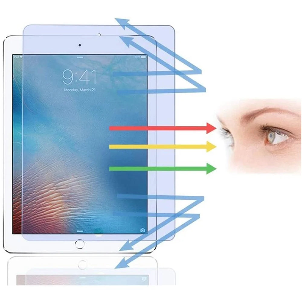 Anti-blue-ray Tempered Glass Film for iPad 9.7-inch (2018)/(2017), Full Coverage HD Clarity Anti-glare Screen Protector - 4