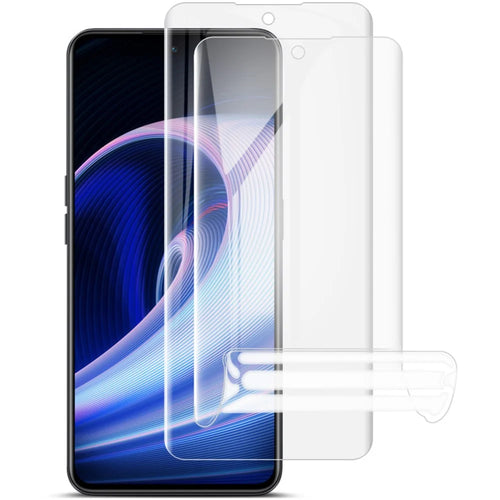 IMAK for OnePlus Ace/10R 5G 2Pcs/Set Hydrogel Film III Smooth Screen Protector Full Coverage Protection Transparent Flexible TPU Hydrogel Film - 1