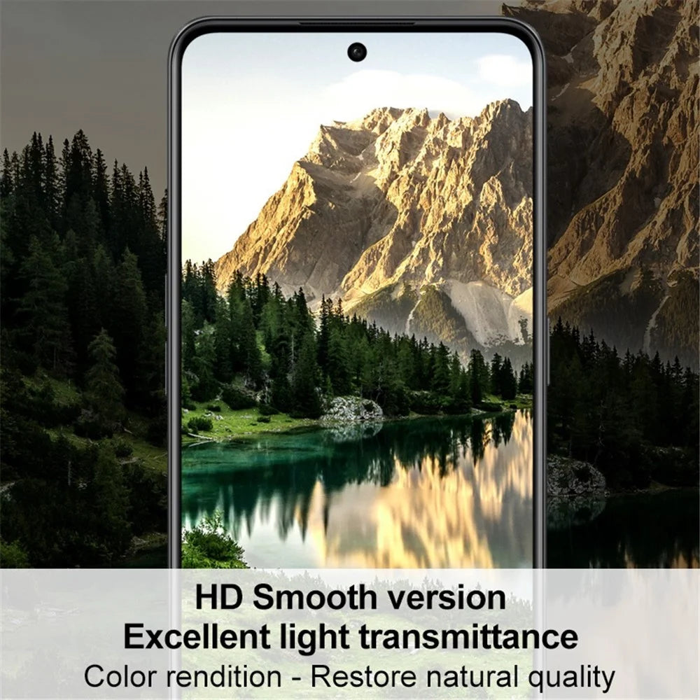 IMAK for OnePlus Ace/10R 5G 2Pcs/Set Hydrogel Film III Smooth Screen Protector Full Coverage Protection Transparent Flexible TPU Hydrogel Film - 5