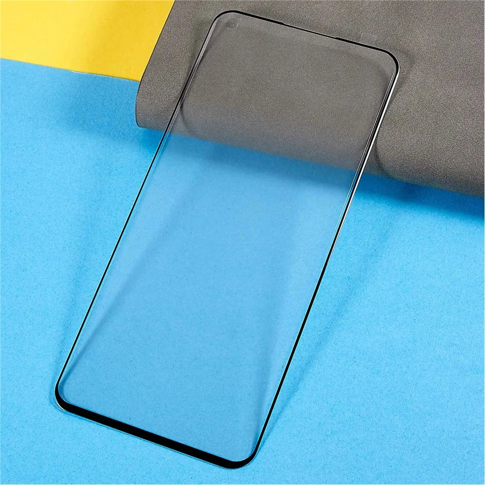 3D Curved Clear Screen Protector for Oppo Find X5, Full Covering Side Glue Scratch Protection Tempered Glass Film - 3