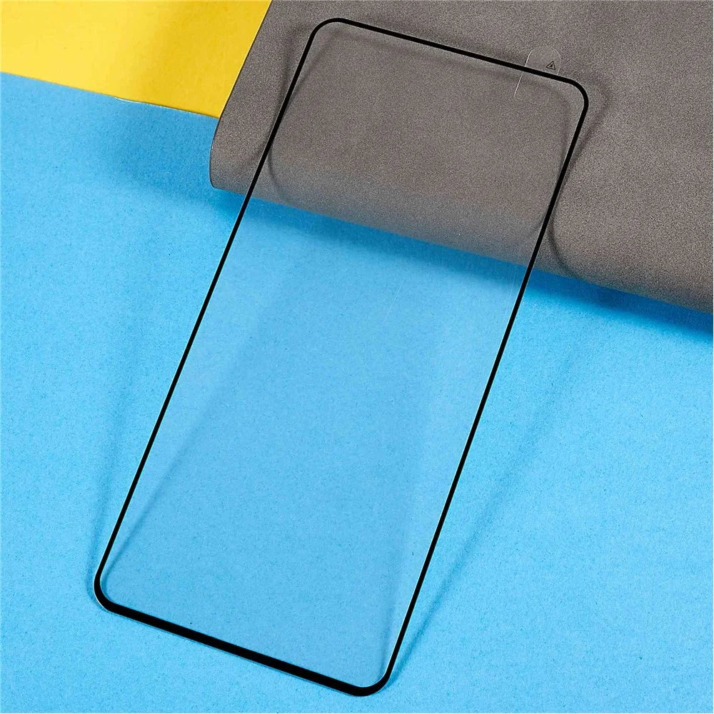 For Motorola Moto G82 5G / G52 4G Full Glue Mobile Phone Screen Protector Full Covering Anti-scratch Silk Printing Tempered Glass Film - 3