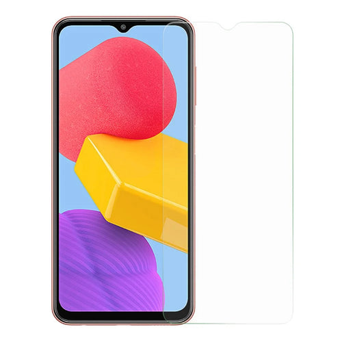 Screen Film for Samsung Galaxy M13 4G, 0.3mm Arc Edge Scratch-resistant Tempered Glass Protector - 1