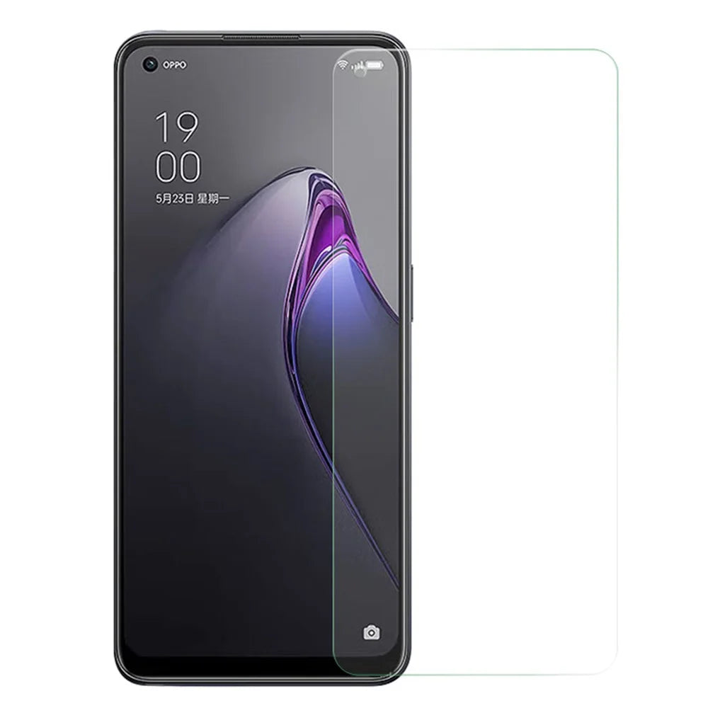 Anti-explosion Tempered Glass Film for Oppo Reno8 5G (Global Version) / Oppo Reno8 5G, 0.3mm Arc Edge High Transparency Screen Protector - 1