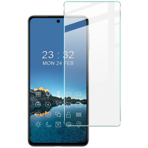 IMAK H Series For Samsung Galaxy M53 5G Phone Screen Film Anti-explosion 9H Hardness HD Clear Tempered Glass Screen Protector - 1