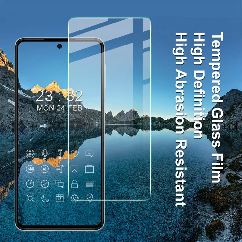 IMAK H Series For Samsung Galaxy M53 5G Phone Screen Film Anti-explosion 9H Hardness HD Clear Tempered Glass Screen Protector - 4