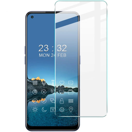 IMAK H Series for Oppo Reno7 4G / 5G (Global) / F21 Pro 4G / 5G / Reno8 4G Screen Protector HD Clear 9H Hardness Anti-Scratch Tempered Glass Film Guard - 1