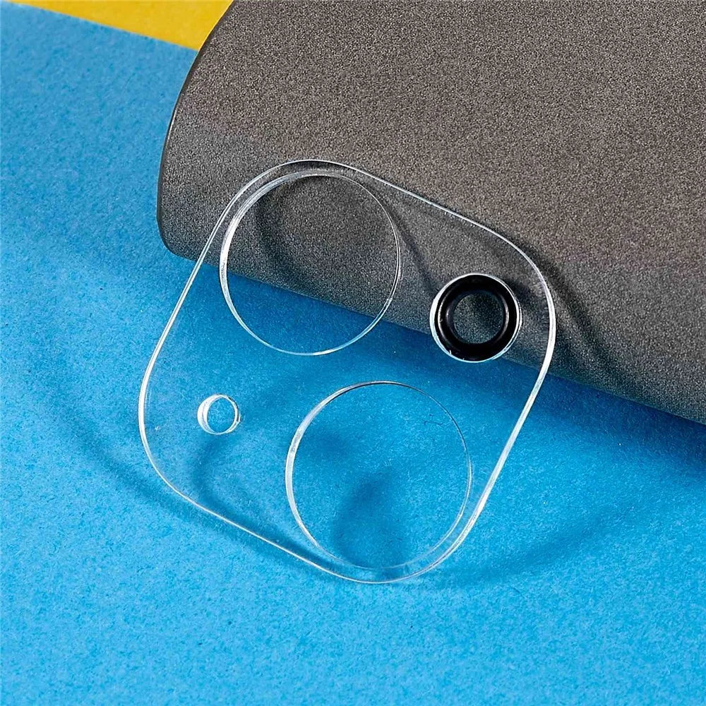 For iPhone 14 Plus 6.7 inch Full Coverage Camera Lens Protector Tempered Glass Ultra Thin Camera Lens Cover - Transparent - 3