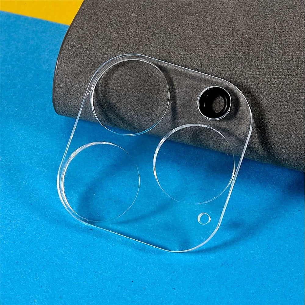 For iPhone 14 Pro Max 6.7 inch Full Coverage Camera Lens Protector Tempered Glass Tough Lens Film Ultra Thin Camera Lens Cover - Transparent - 3