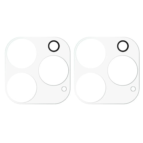 For iPhone 14 Pro 6.1 inch/14 Pro Max 6.7 inch 2Pcs/Pack 3D Arc Edge Camera Lens Protector HD Clear 9H Tempered Glass Anti-Scratch Camera Lens Screen Cover - 1