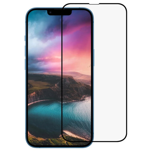 RURIHAI For iPhone 14 Plus 6.7 inch Secondary Hardening 0.26mm Thick Full Covering Full Glue Ultra Clear Anti-explosion High Aluminum-silicon Glass Phone Screen Protector - 1