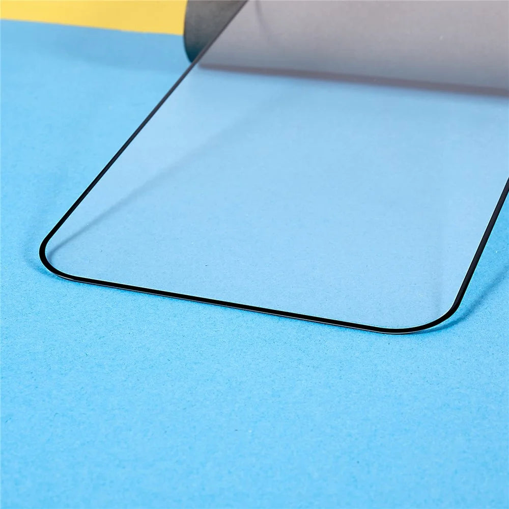 RURIHAI For iPhone 14 Pro Max 6.7 inch Secondary Hardening Full Glue HD Full Covering Anti-scratch 0.26mm 2.5D Arc Edge High Aluminum-silicon Glass Cell Phone Screen Protector Cover - 6