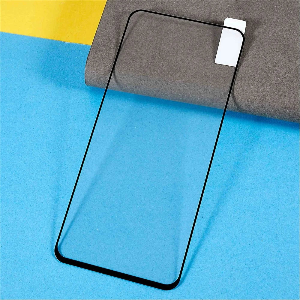 For OnePlus 10R 5G Silk Printing Tempered Glass Film Full Covering Anti-scratch Full Glue Cell Phone Screen Protector - 3