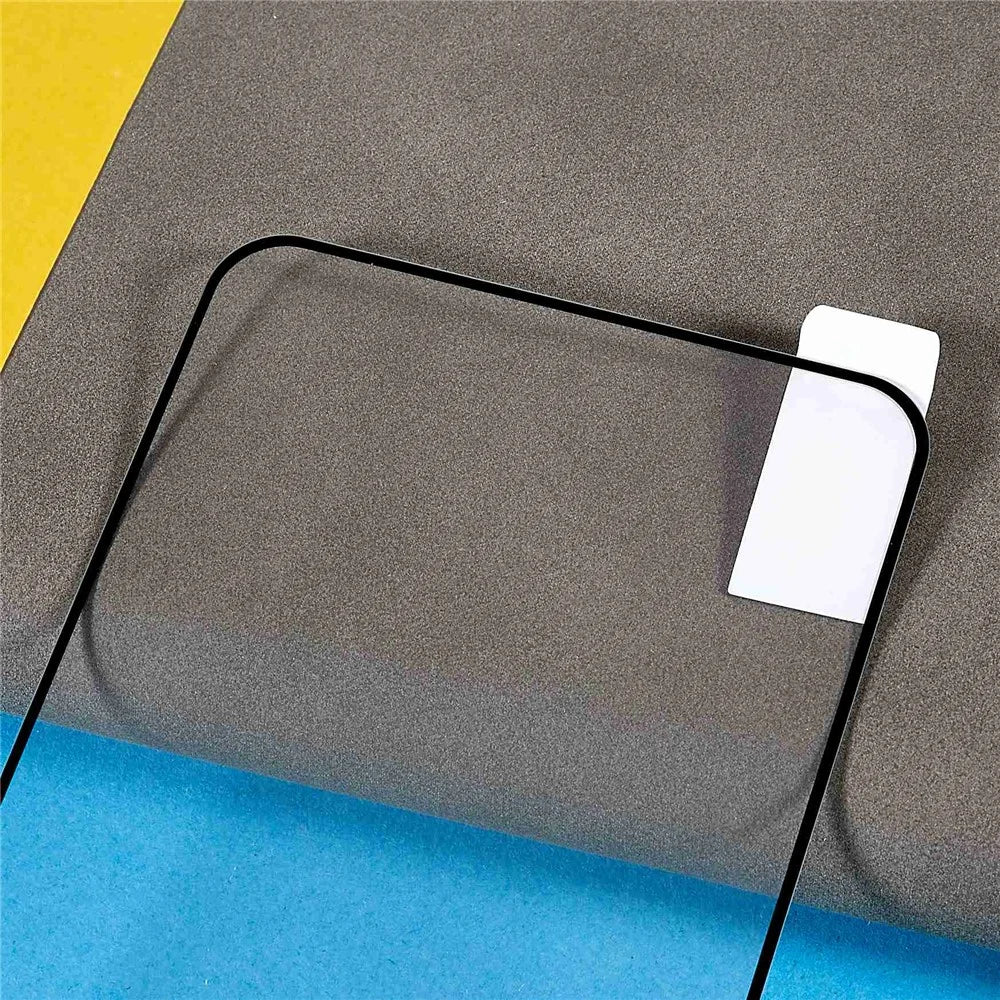 For OnePlus 10R 5G Silk Printing Tempered Glass Film Full Covering Anti-scratch Full Glue Cell Phone Screen Protector - 4