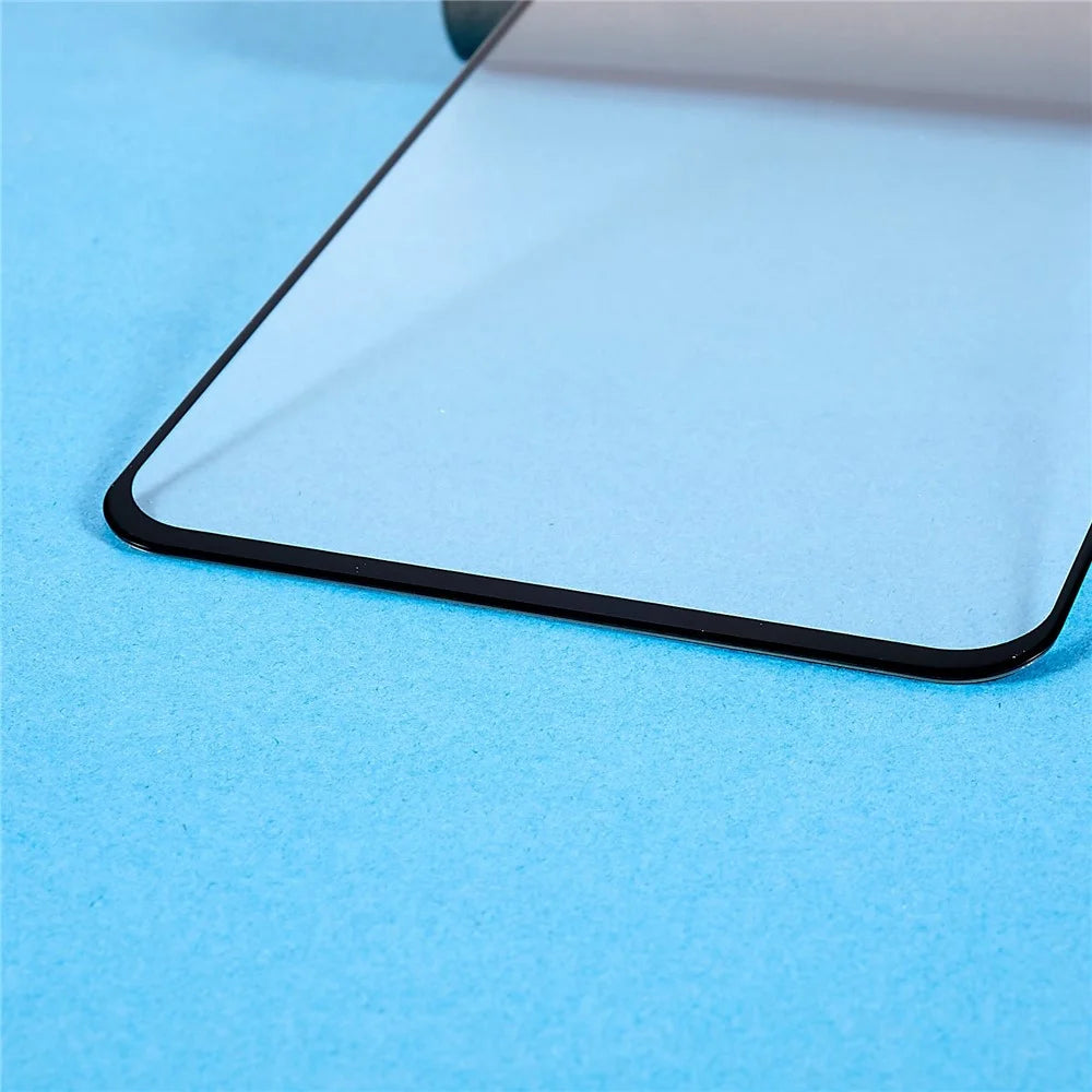For OnePlus 10R 5G Silk Printing Tempered Glass Film Full Covering Anti-scratch Full Glue Cell Phone Screen Protector - 5