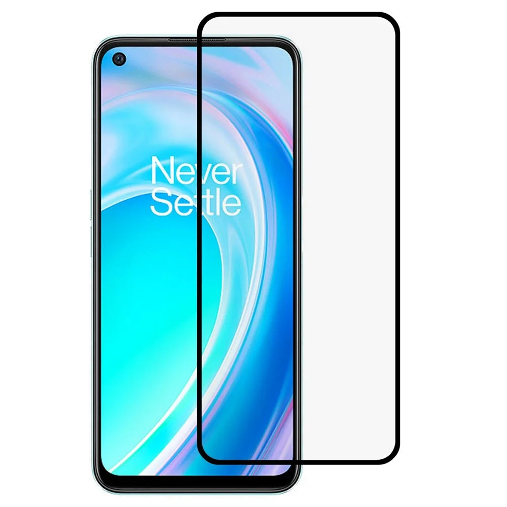 For OnePlus Nord CE 2 Lite 5G / Oppo A33 (2020) / Motorola Moto G14 4G / G54 5G / G32 4G Full Covering Anti-dust Shockproof Full Glue Silk Printing Tempered Glass Screen Film Cell Phone Screen Protector - 1