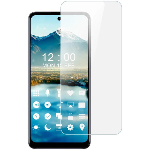 IMAK ARM Series for Motorola Moto E32 TPU Screen Protector High Definition Anti-explosion Soft Film (Not Complete Covering) - 1