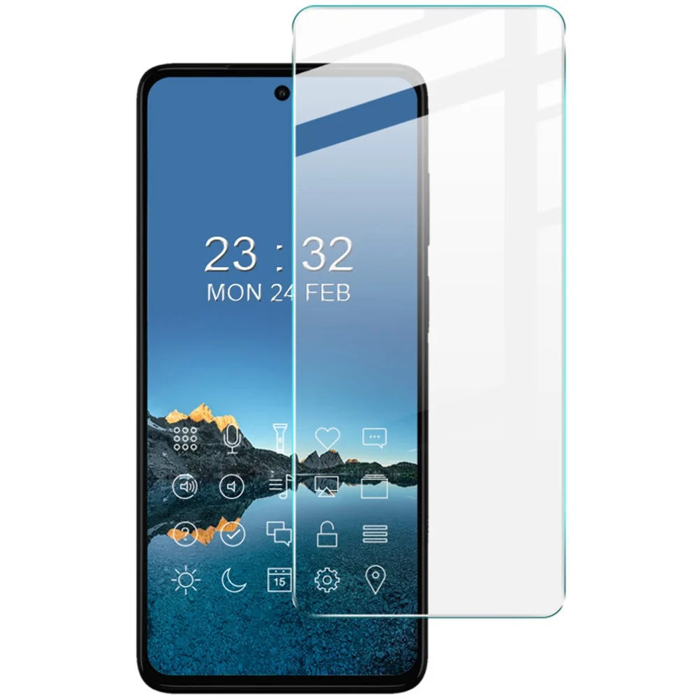 IMAK H Series for Motorola Moto G52 4G / G82 5G / Edge 30 Screen Protector 9H Hardness Explosion-proof HD Tempered Glass Film - 1