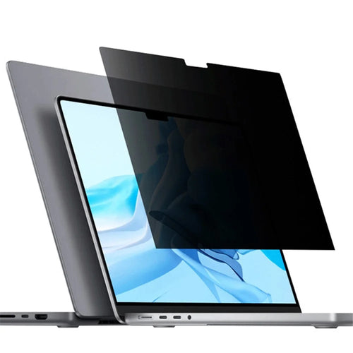 For MacBook Pro Macbook Pro 14 inch (2025) / (2024) / (2023) / (2022) / (2021) Anti-Spy Tempered Glass Full Screen Protector - 1