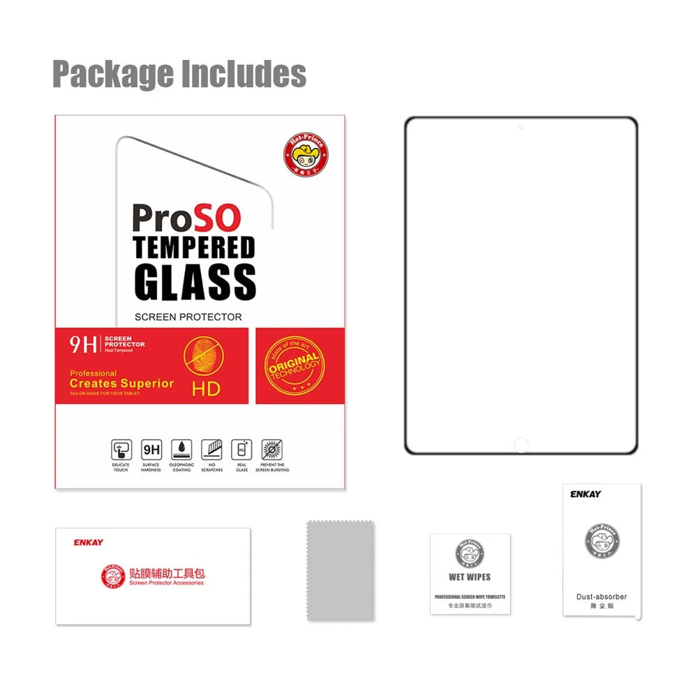 HAT PRINCE For iPad mini (2019) 7.9 inch/mini 4 Anti-drop Airbag Explosion-proof Tempered Glass Full Glue Full Screen Protector - 7