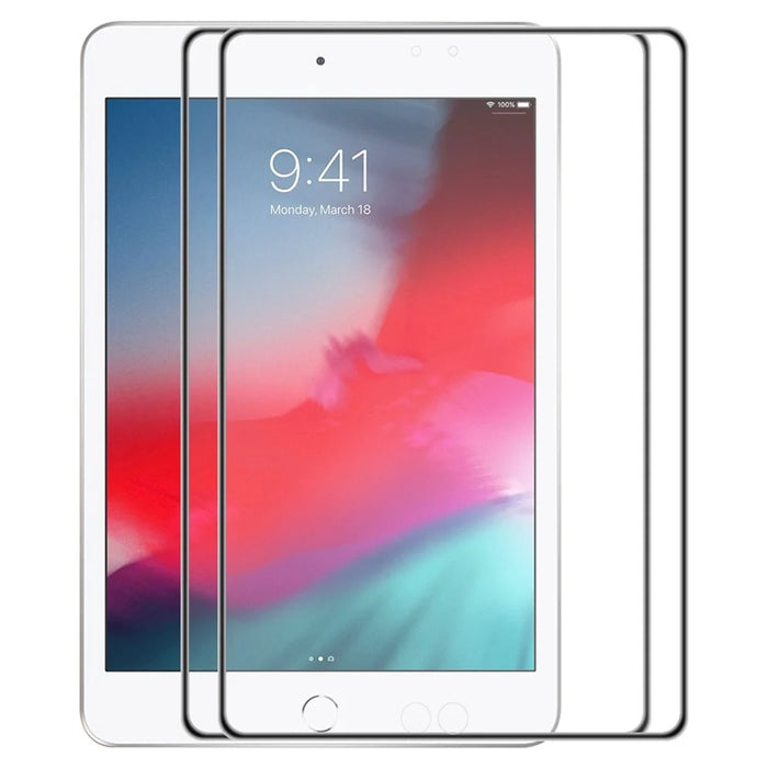 HAT PRINCE 2Pcs/Pack for iPad mini (2019) 7.9 inch/mini 4 Strengthening Airbag Tempered Glass Full Glue Full Screen Protector - 1