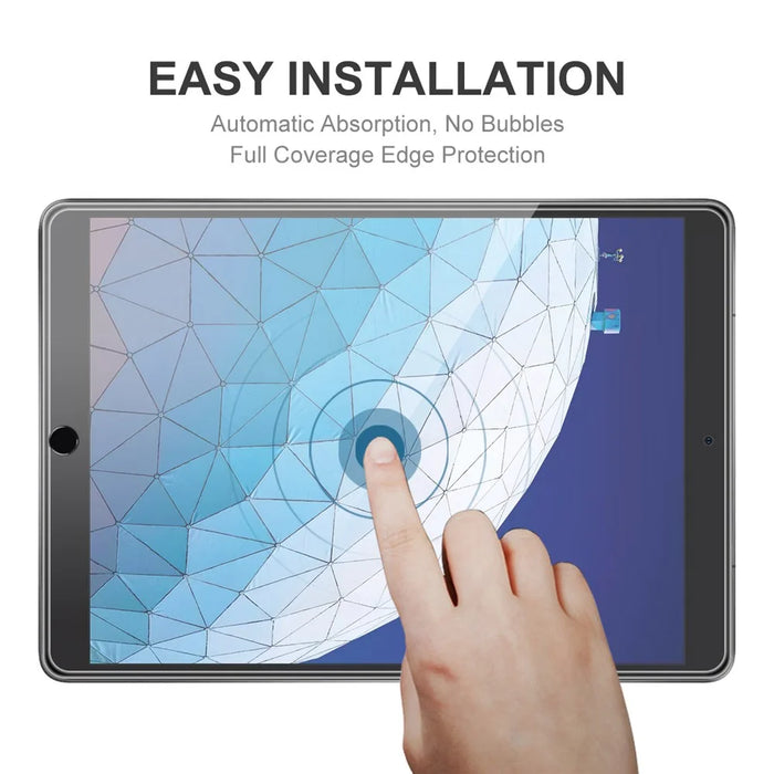 HAT PRINCE 2Pcs/Pack for iPad 10.2 (2021)/(2020)/(2019) Full Glue Tempered Glass Anti-explosion Drop-proof Airbag Full Screen Protector - 6