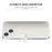 MOCOLO for iPhone 14 Plus 6.7 inch Anti-scratch Silk Printing 9H Explosion-proof Tempered Glass Back Camera Lens Protector - Transparent - 2