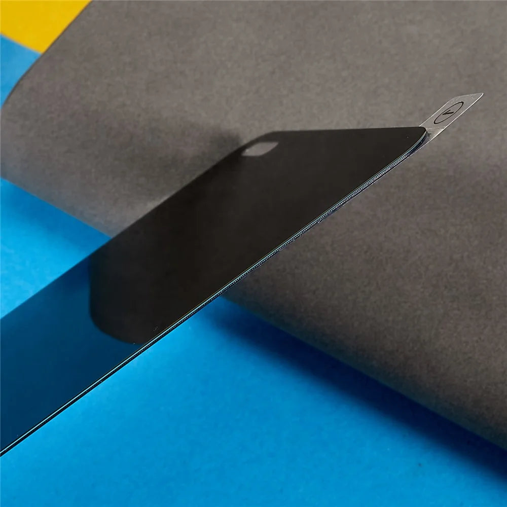 Silk Printing Anti-spy Tempered Glass Film for OnePlus Nord, Full Glue Full Screen Protector - 6