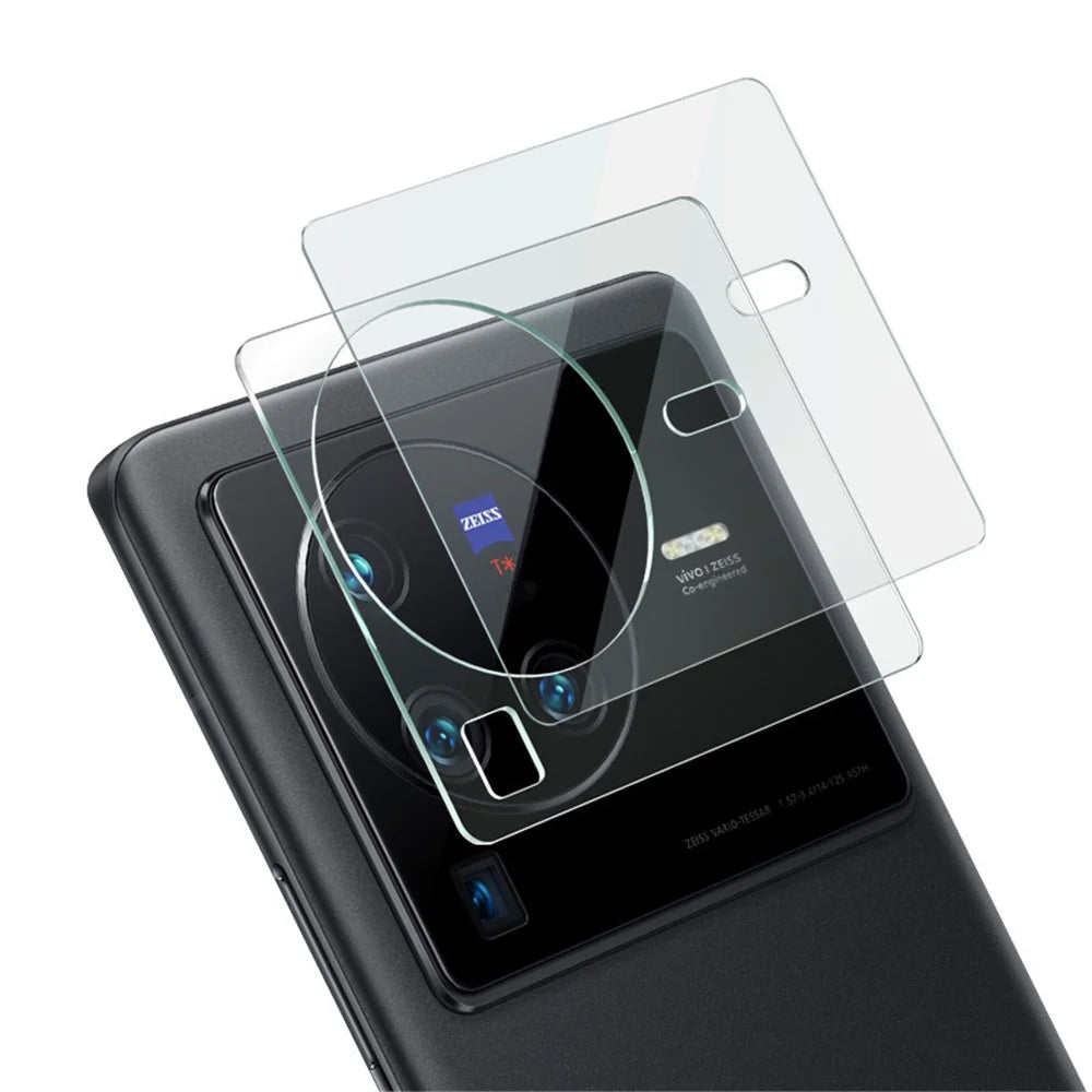 IMAK for vivo X80 Pro 5G Anti-Shatter Transparent Integrated Tempered Glass Protective Film + Acrylic Lens Cap - 1