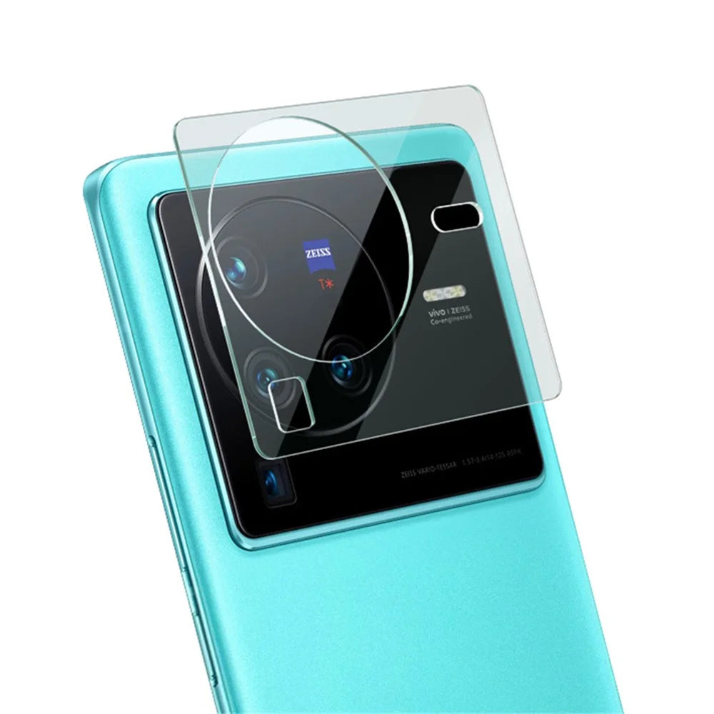 IMAK for vivo X80 Pro 5G Anti-Shatter Transparent Integrated Tempered Glass Protective Film + Acrylic Lens Cap - 3
