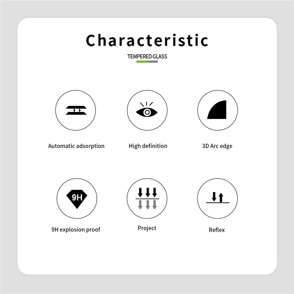 PINWUYO JK Tempered Glass Film Series-2 for Sony Xperia 1 IV 5G HD Tempered Glass Film Full Glue Anti-wear 9H Full Screen Explosion-proof Protector - 3
