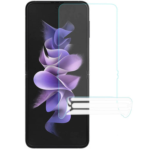 For Samsung Galaxy Z Flip4 5G Anti-Blue-Ray Full Screen Protector HD Clear Anti-Explosion Hydrogel TPU Screen Film - 1
