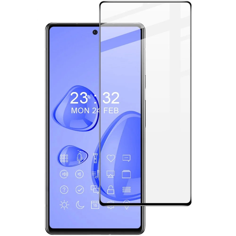 IMAK Pro+ Series for Google Pixel 7 HD Ultra Clear Full Screen Protector Anti-fingerprint Shatterproof Tempered Glass Film - 1