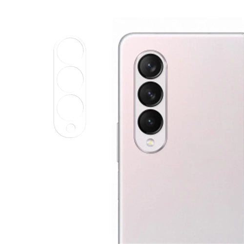 For Samsung Galaxy Z Fold3 5G Rear Camera Lens Protector Anti-scratch Ultra Thin Clear Tempered Glass Film - 1