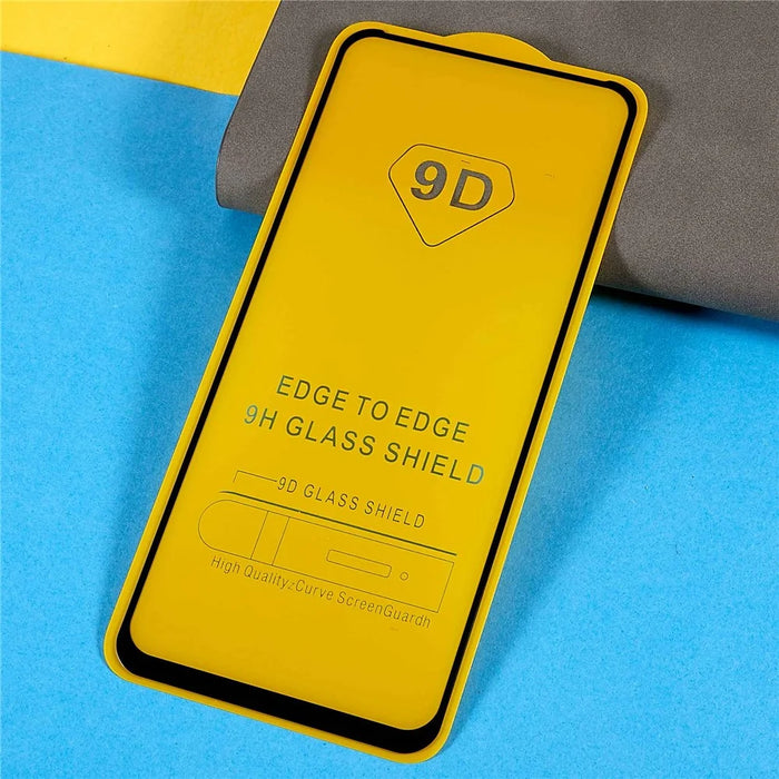 For Realme 9 Pro 5G / 9 5G / Realme V25 5G 9D Silk Printing Full Size Screen Protector Side Glue Anti-Scratch Tempered Glass Shield - 3