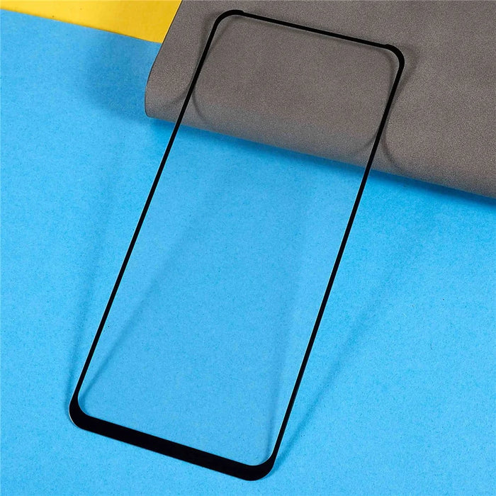 For Realme 9 Pro 5G / 9 5G / Realme V25 5G 9D Silk Printing Full Size Screen Protector Side Glue Anti-Scratch Tempered Glass Shield - 4