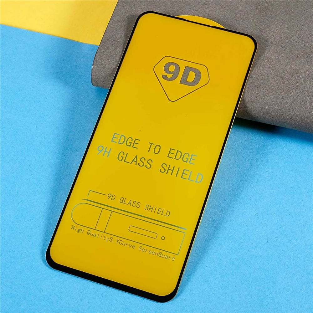 For OnePlus Nord 2T 5G 9D Hardness Full Covering Screen Protector Tempered Glass Film Silk Printing Side Glue Anti-Fingerprint Screen Shield - 3